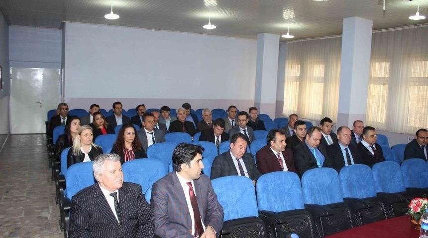 Milli Eğitim M&uuml;d&uuml;r&uuml; Ulusan, Malkara&rsquo;da M&uuml;d&uuml;rlerle Buluştu