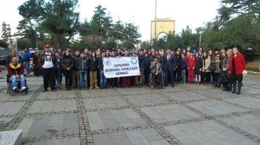 &Ccedil;arşamba&rsquo;da Engelliler G&uuml;n&uuml; Kutlaması