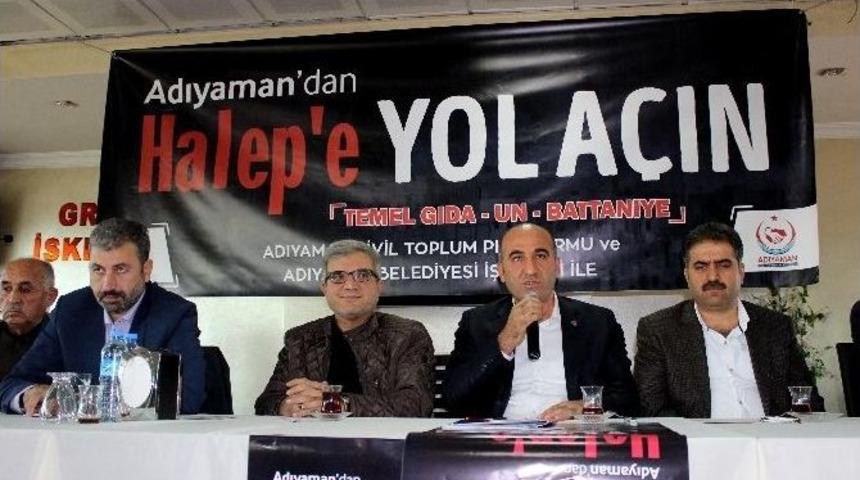 Adıyaman&rsquo;dan Halep&rsquo;e Yol A&ccedil;ılıyor