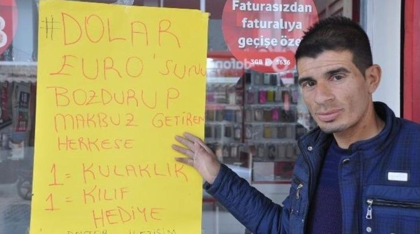 D&ouml;vizini Bozdurana Kulaklık Ve Cep Telefonu Kılıfı Hediye