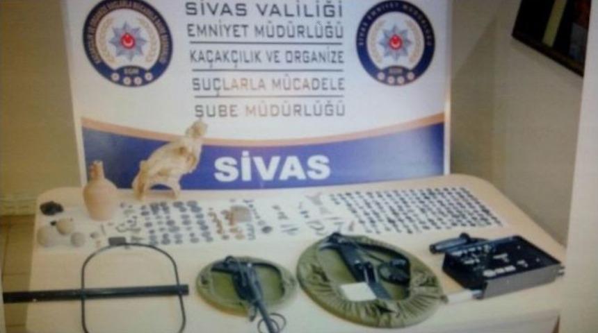 Sivas&rsquo;ta Tarihi Eser Operasyonu