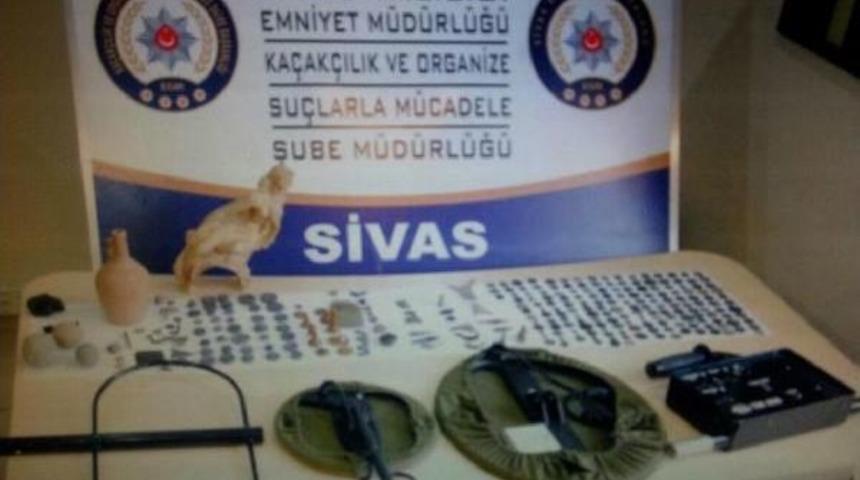 Sivas'ta Tarihi Eser Operasyonu