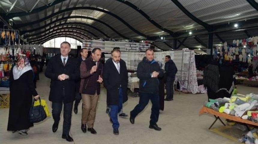 İneg&ouml;l Belediye Başkanı Aktaş: "bursa&rsquo;nın En B&uuml;y&uuml;k Pazaryerine Sahibiz"