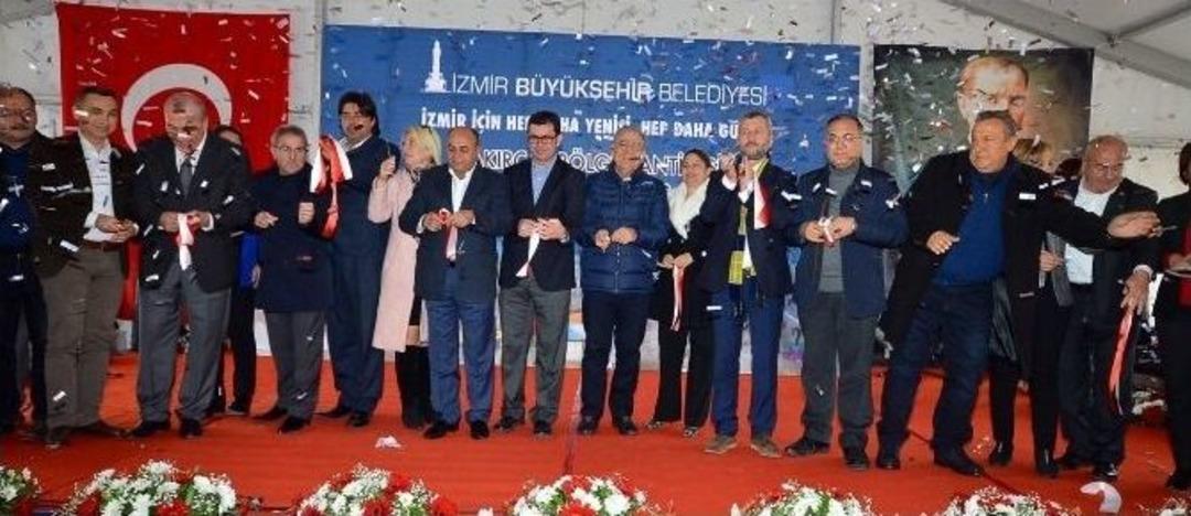 Bergama&rsquo;da B&ouml;lge Şantiyesi T&ouml;renle A&ccedil;ıldı