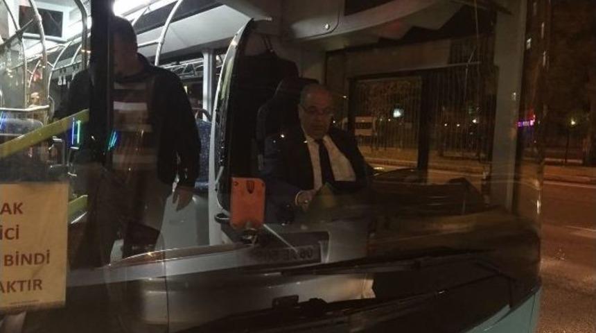 Belediye Başkanı Kutlu Yine Direksiyon Başına Ge&ccedil;ti