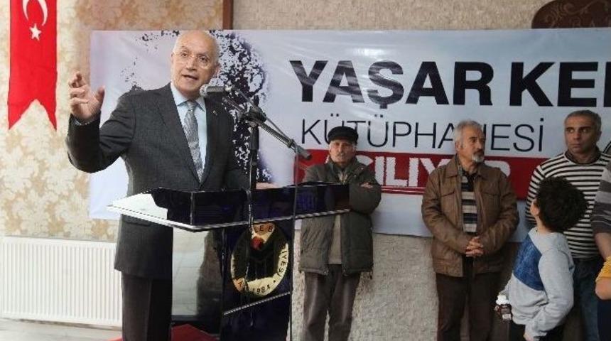 Yenimahalle&rsquo;de Yaşar Kemal K&uuml;t&uuml;phanesi A&ccedil;ıldı