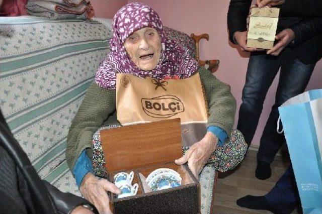 110 Yaşındaki Şükriye Nineye Protokol Ziyareti