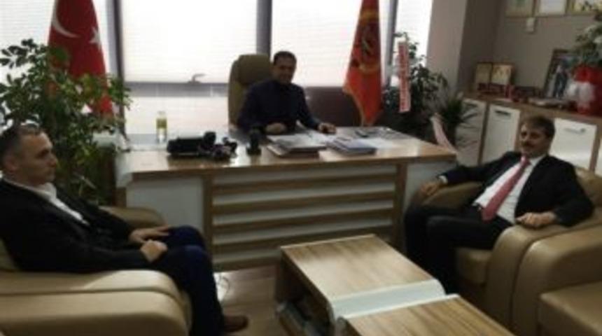 Başkan Alemdar, İtfaiye Başkanı Arancı&rsquo;ya Hayırlı Olsun Ziyaretinde Bulundu