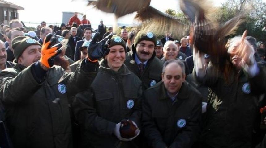 Bakan Eroğlu Ve Kılı&ccedil; 200 S&uuml;l&uuml;n&uuml; Doğaya Saldı