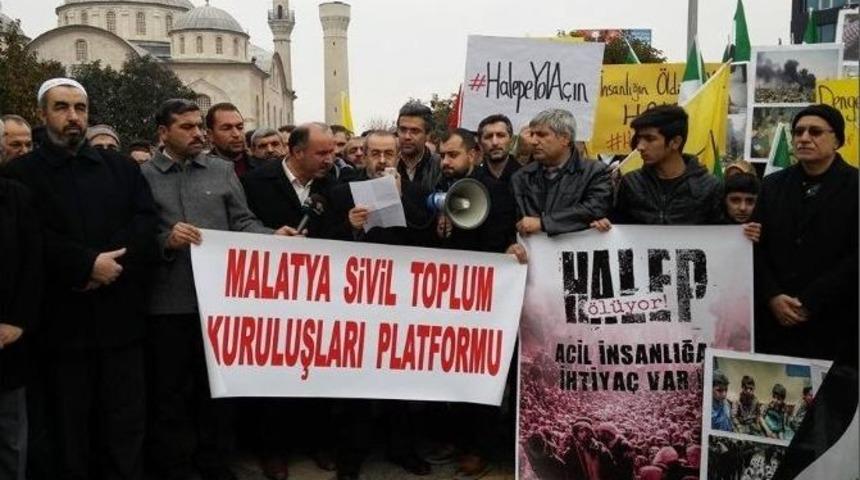 Sivil Toplum Kuruluşlarından Halep İ&ccedil;in Yardım Kampanyası