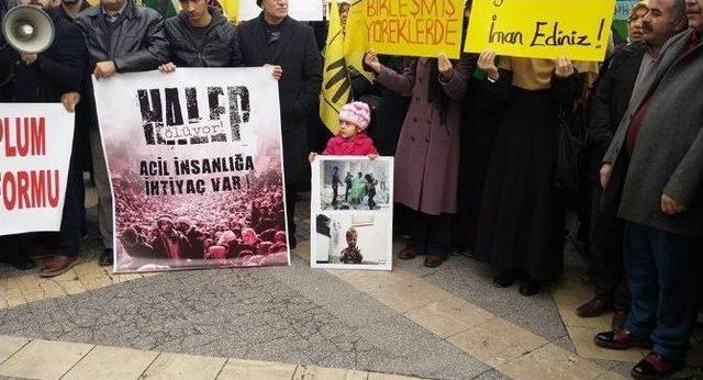 Sivil Toplum Kuruluşlarından Halep İçin Yardım Kampanyası