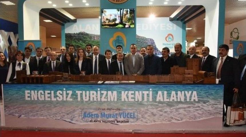 Engelsiz Yaşam Fuarı&rsquo;nda Alanya Standına Yoğun İlgi