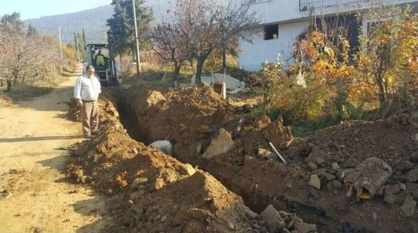 Kaba&ccedil;ınar Mahallesi&rsquo;nin İ&ccedil;me Suyu Hattı Yenileniyor