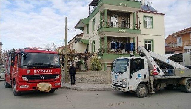 Mutfaktaki Aspirat&ouml;r Patlayınca Yangın &Ccedil;ıktı 1