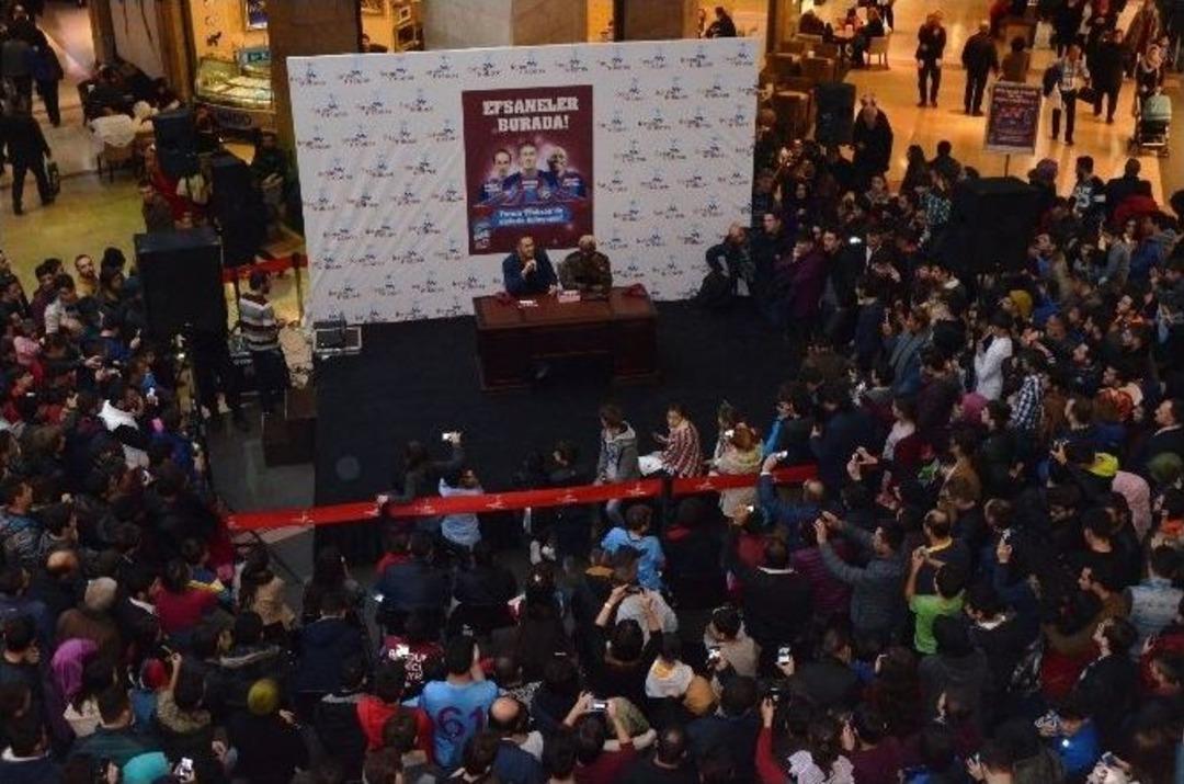 Trabzonsporlu Efsaneler Taraftarlarla Buluştu