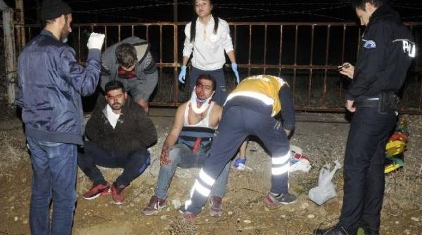 Polisten Ka&ccedil;arken Kaza Yaptılar