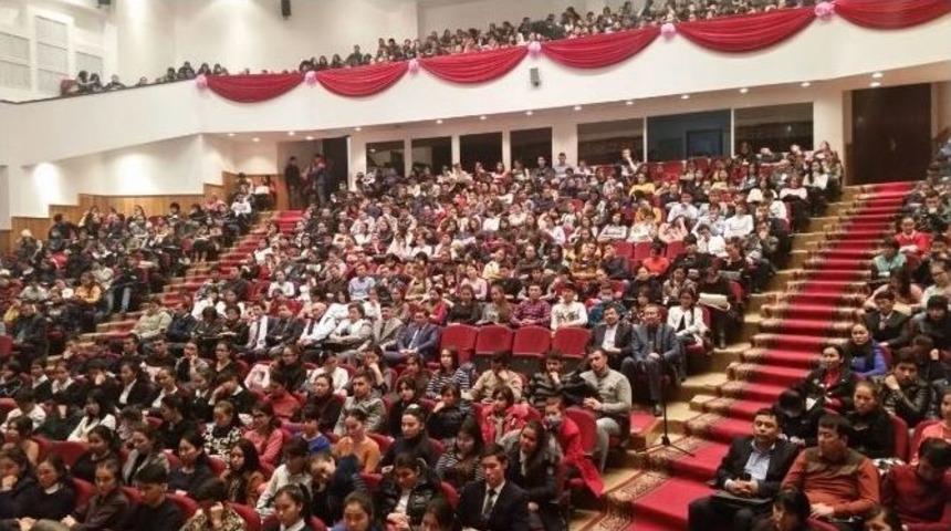 &rsquo;kazakistan Bağımsızlık Treni&rsquo; T&uuml;rkistan Ve Ahmet Yesevi &Uuml;niversitesinde