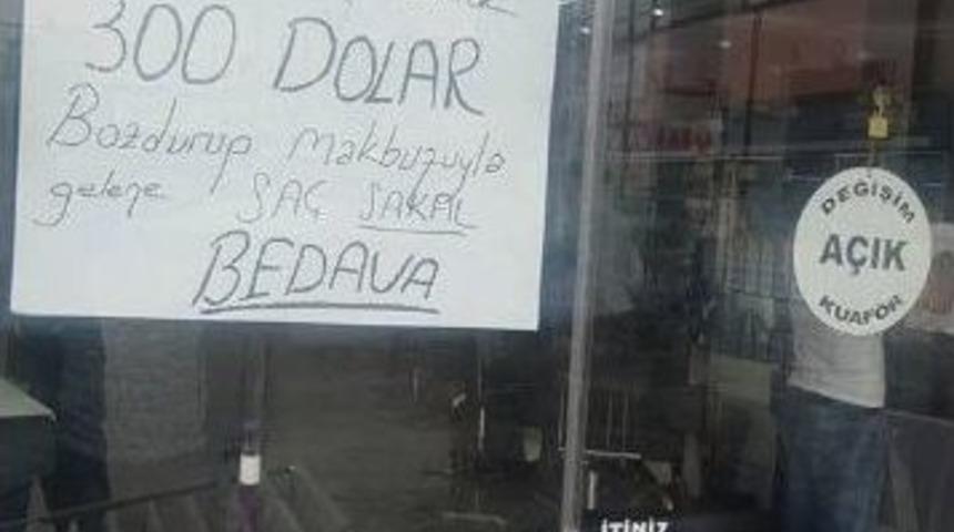 Dolar Bozduran Herkese Traş Bedava