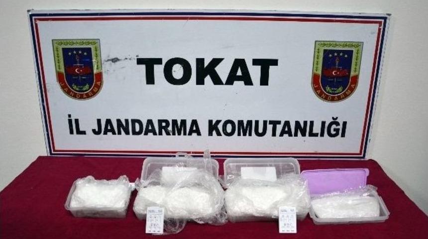 Tokat&rsquo;ta &lsquo;metamfetamin&rsquo; Sentetik Uyuşturucu Madde Ele Ge&ccedil;irildi