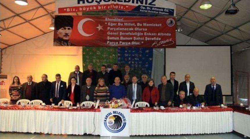 Kartal Belediyesi Aralık Ayı Muhtarlar Toplantısı Ger&ccedil;ekleştirildi