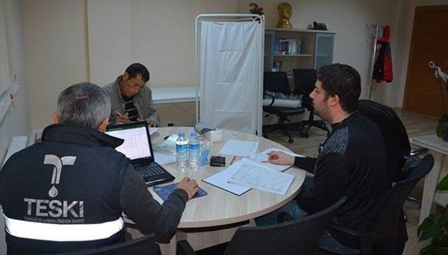 Teski Personeli Yıllık Sağlık Kontrol&uuml;nden Ge&ccedil;iriliyor 1