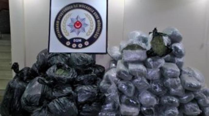 Diyarbakır'da 544 Kilo Esrar Ele Ge&ccedil;irildi