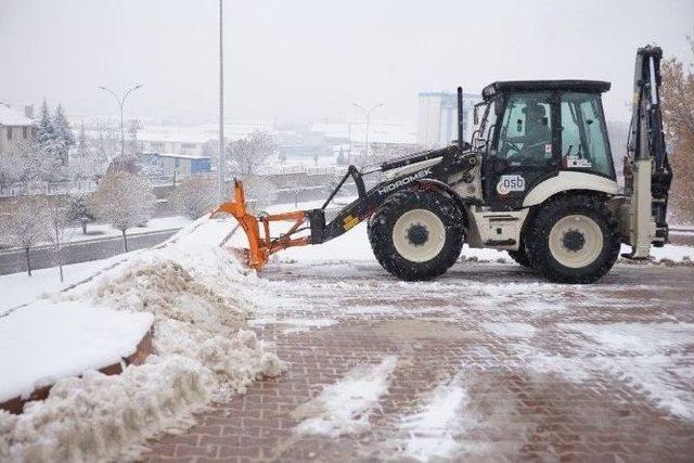 Kayseri Osb Kışa Hazır