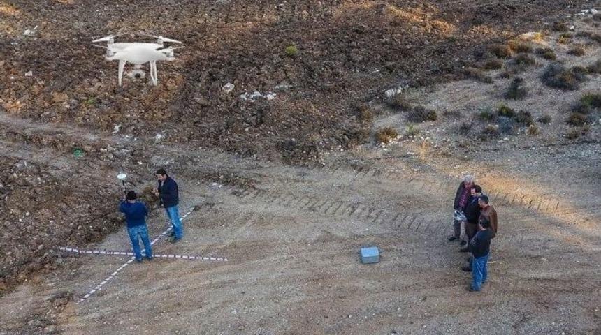 Orman Yangın Alanlardaki &Ouml;l&ccedil;&uuml;mler İnsansız Hava Aracı İle Yapıldı