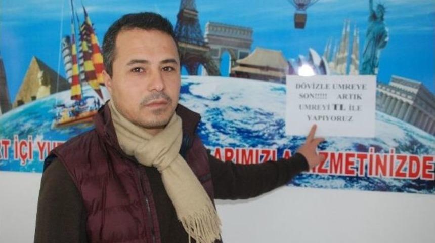 Tokat&rsquo;ta &ldquo;d&ouml;vizle Umreye Son, Artık Umreyi Tl İle Yapıyoruz&rdquo; Kampanyası