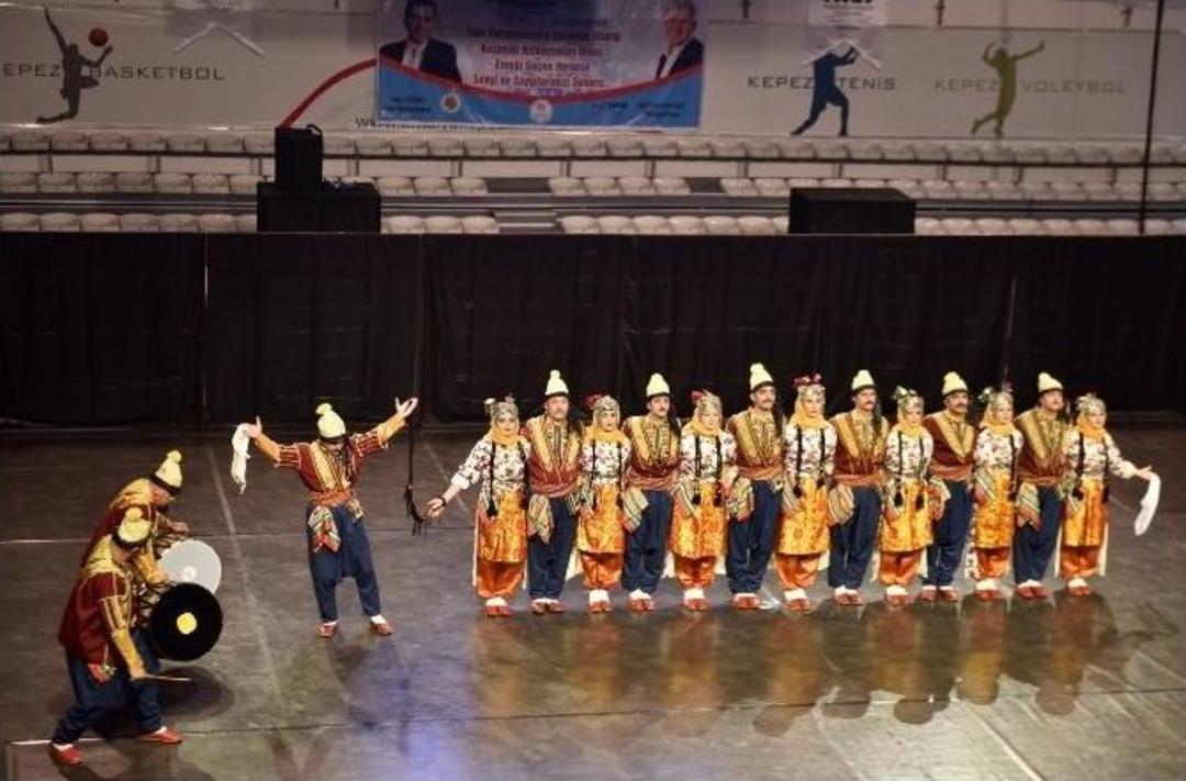 Halk Dansları Yarışması Kepez&rsquo;de Yapıldı