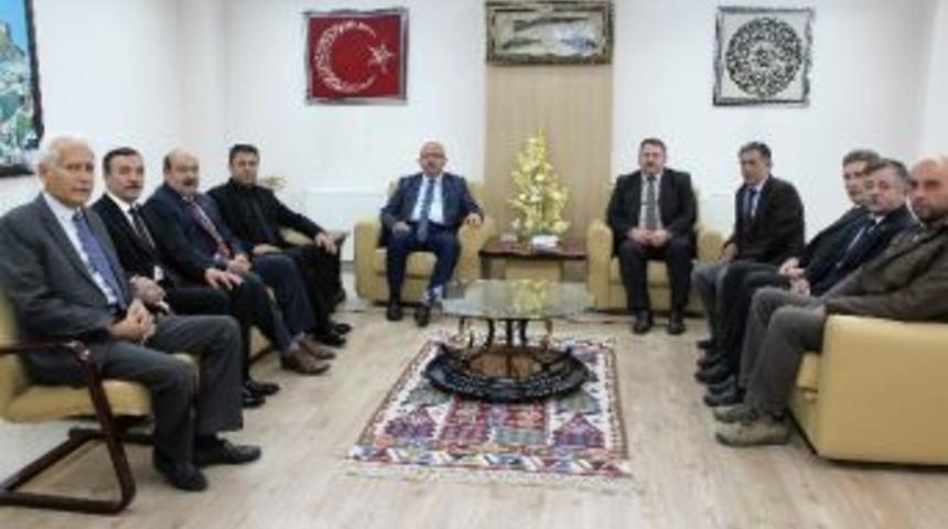 Başkan &Ccedil;oban&rsquo;dan, Başkan Konak&rsquo;a Ziyaret