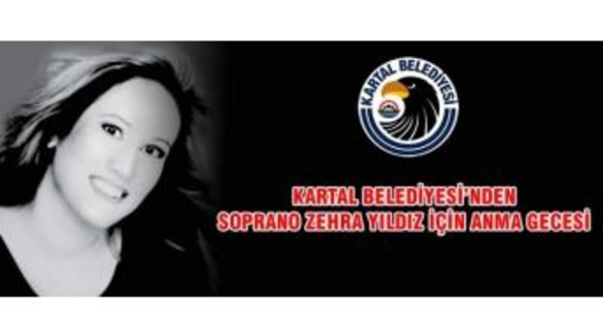 Kartal Belediyesi’nde Soprano Zehra Yıldız İçin Anma Gecesi