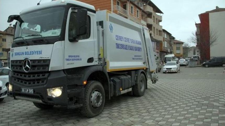 Sorgun Belediyesi Ara&ccedil; Filosuna G&uuml;&ccedil; Kattı