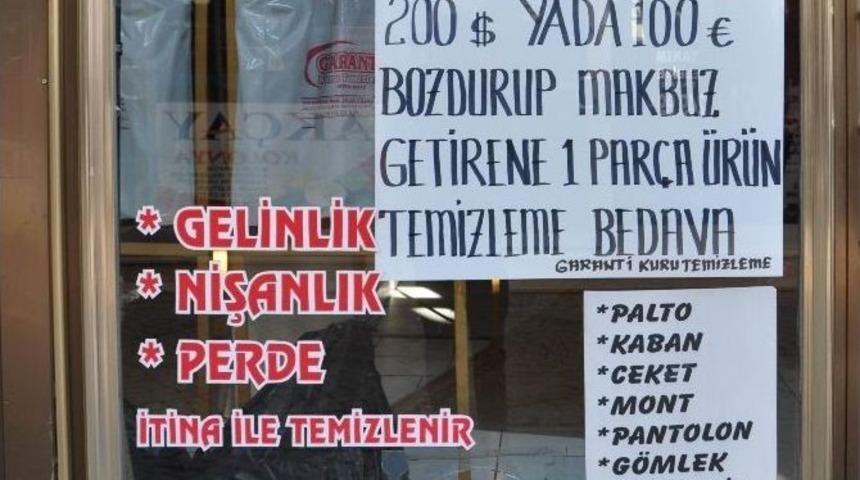 200 Dolarını Bozdurana 1 Par&ccedil;a &Uuml;r&uuml;n Temizleme Bedava