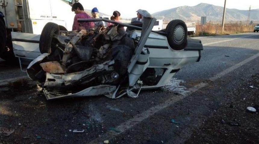 Prese D&ouml;nen Ara&ccedil;tan Sağ Kurtuldu