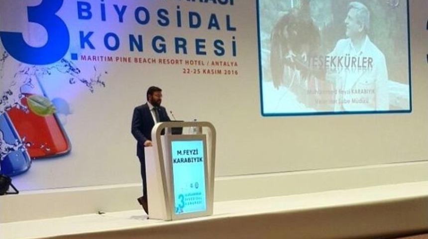Kocaeli B&uuml;y&uuml;kşehir, Biyosidal Kongresi&rsquo;nde Sunum Yaptı
