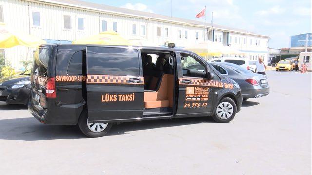 Sabiha G&ouml;k&ccedil;en Havalimanı&rsquo;nda l&uuml;ks taksi hizmeti 1