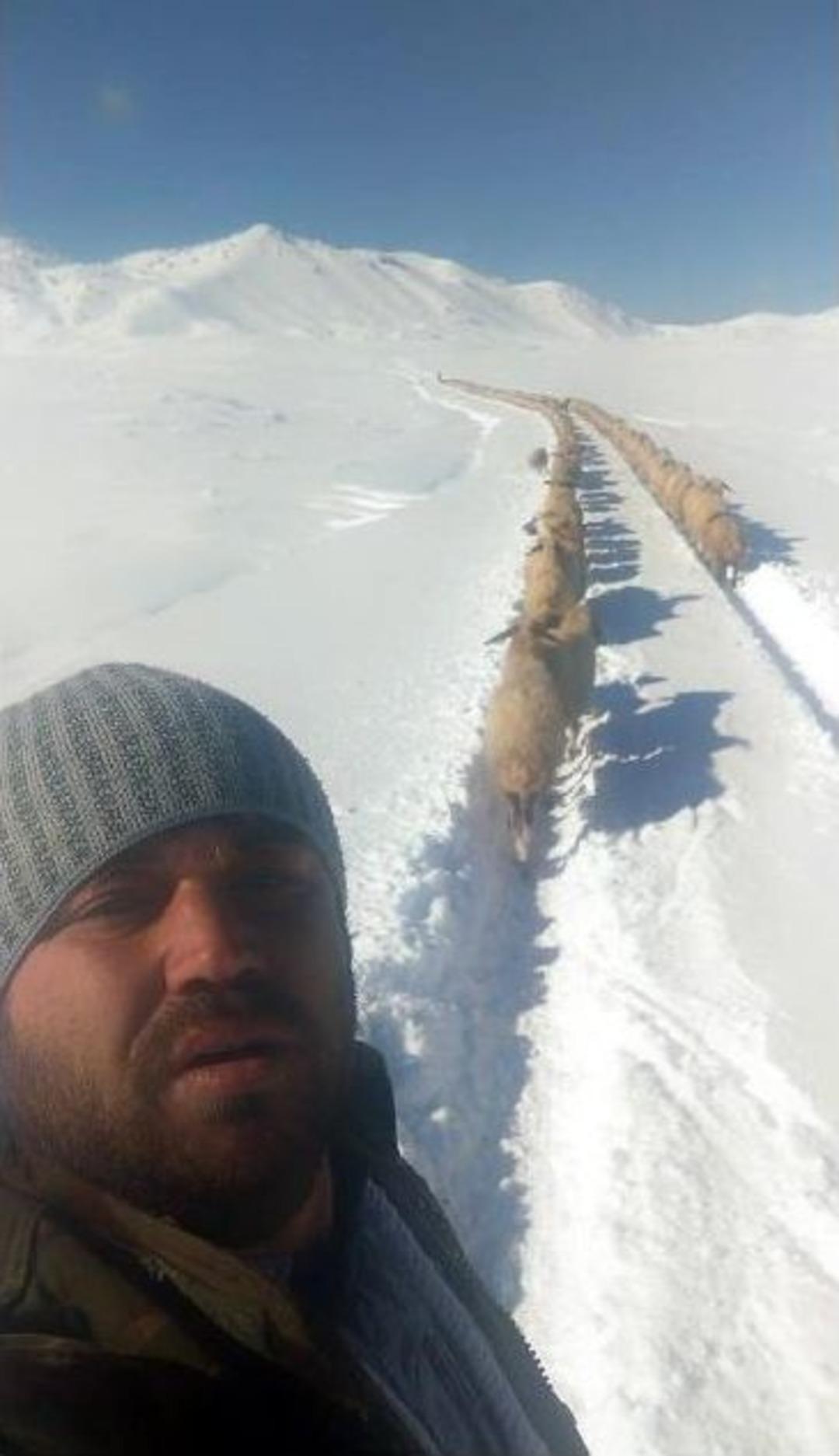 Antalya&rsquo;da 2 &Ccedil;oban Ve 400 Koyunun Kar Esareti Mutlu Sonla Bitti