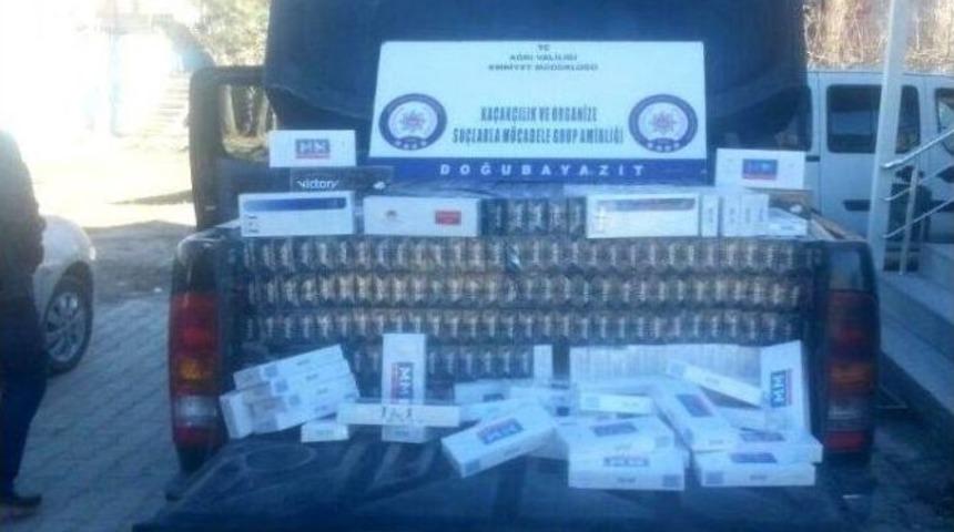 Doğubayazıt&rsquo;ta Sigara Ka&ccedil;ak&ccedil;ılığı