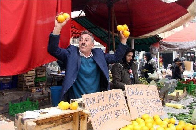 Dolar Ve Euro&rsquo;sunu Bozdurana Sebze Meyve Bedava 1