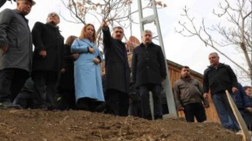 Ak Parti Heyeti İspendere İ&ccedil;melerini Ziyaret Etti