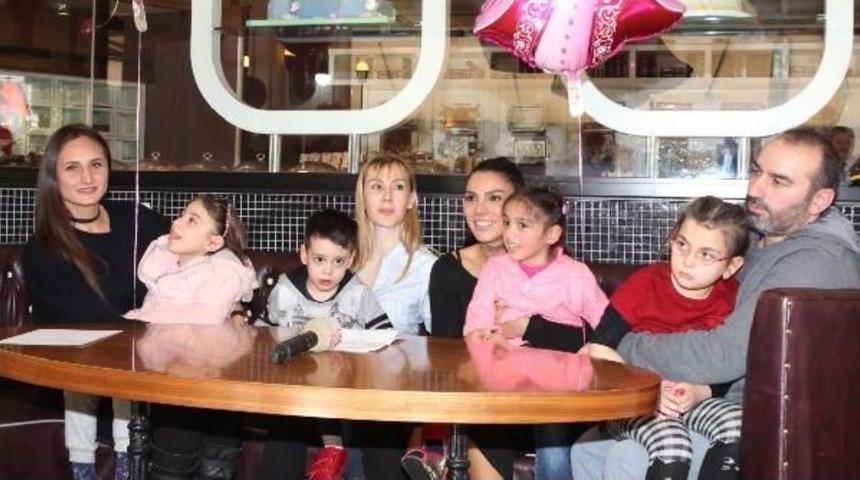 Serebral Palsili &Ccedil;ocuklar, Kadın Basketbolcular İle Moral Buldu