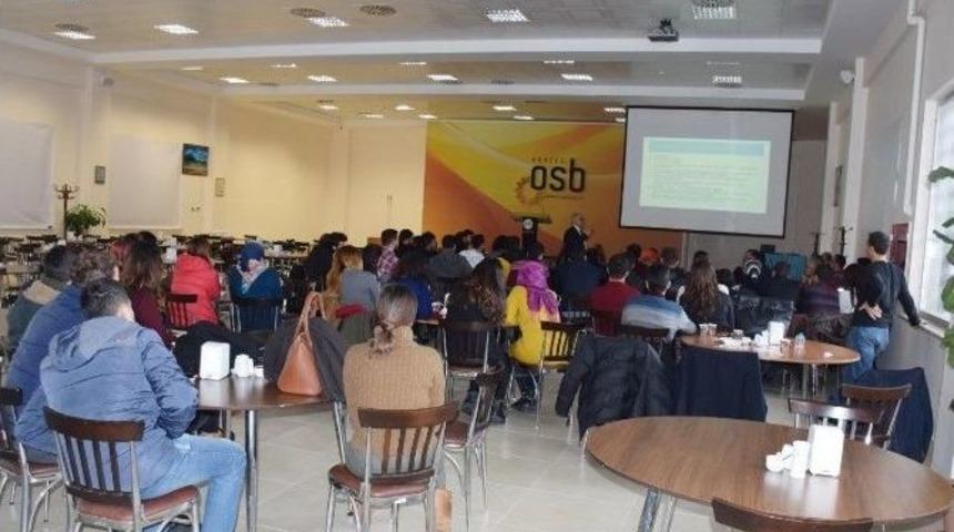 Aksaray Üniversitesi Öğrencileri Osb Atıksu Arıtma Tesisini Ziyaret Etti
