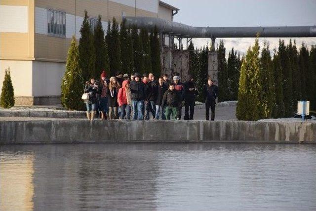 Aksaray Üniversitesi Öğrencileri Osb Atıksu Arıtma Tesisini Ziyaret Etti