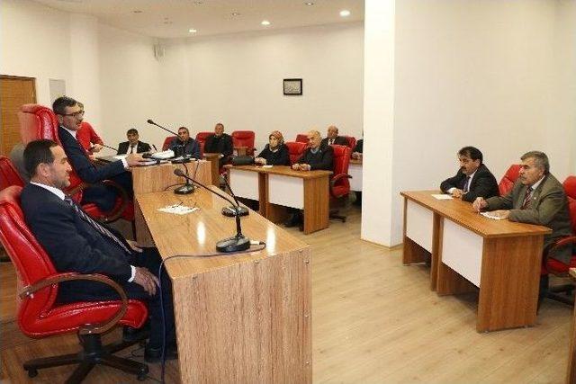 Erzincan&rsquo;da Aralık Ayı Meclis Toplantıları Başladı 1