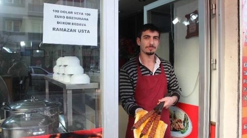Dolara Karşı Kebap Kampanya