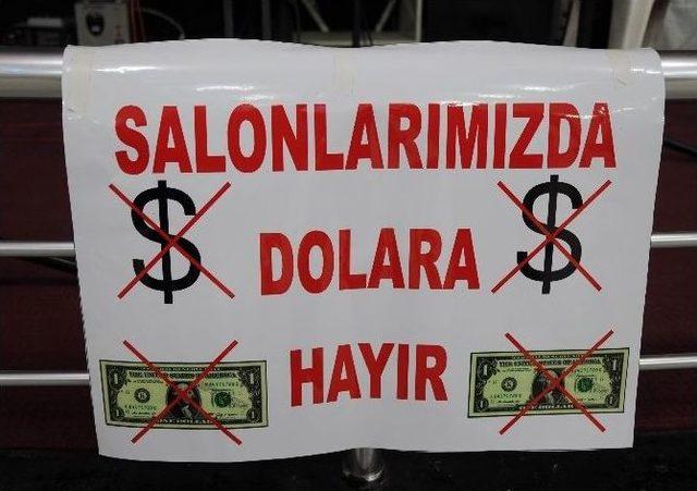 Dolar Yakıp Cumhurbaşkanı Erdoğan’a Destek Verdiler