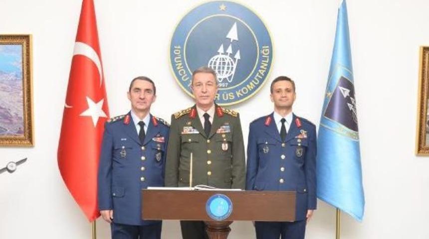 Orgeneral Hulusi Akar, İncirlik'te Abd Genelkurmay Başkanı Orgeneral Joseph Dunford G&ouml;r&uuml;şt&uuml;