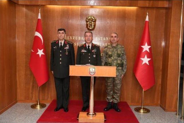 Orgeneral Hulusi Akar, İncirlik'te Abd Genelkurmay Başkanı Orgeneral Joseph Dunford Görüştü