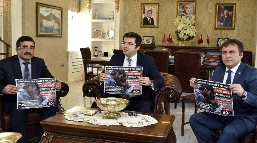 &lsquo;g&uuml;m&uuml;şhane&rsquo;den Halep&rsquo;e Yol A&ccedil;ın&rsquo; Kampanyası Başladı